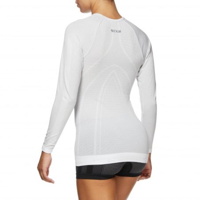 Six2 Maglia Termica Moto White Carbon Unisex